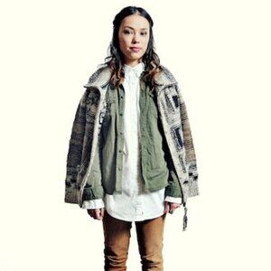 Wilfred Free Wool Alpaca Zip Sweater